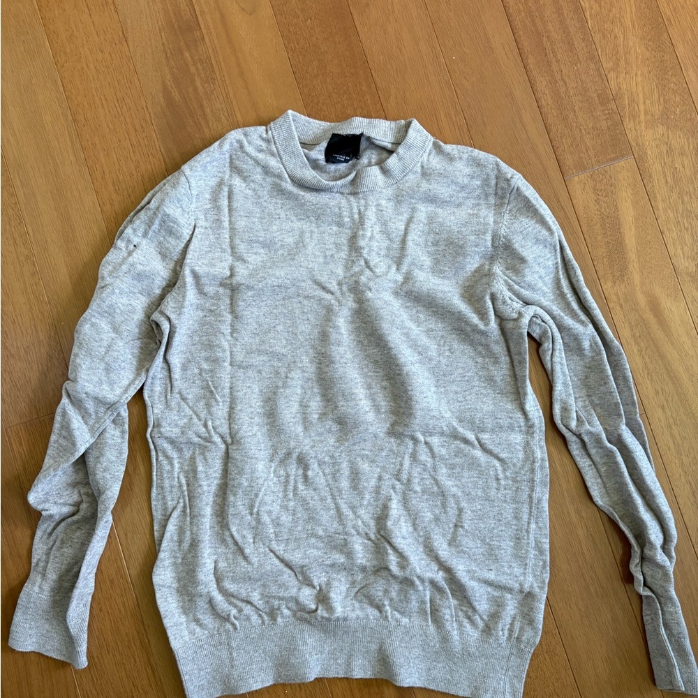 H&M Men's Cream Merino Sweater